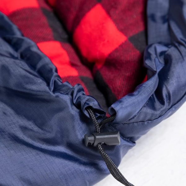 0 Degree Sleeping Bag Cotton Flannel Sleeping Bags for Adults Cold Weather Camping Winter Zero Degree Warm Weather Big and Tall - Image 5